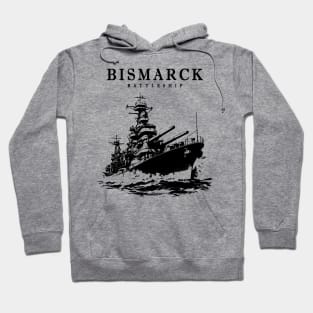 Bismarck Battleship Vintage Hoodie